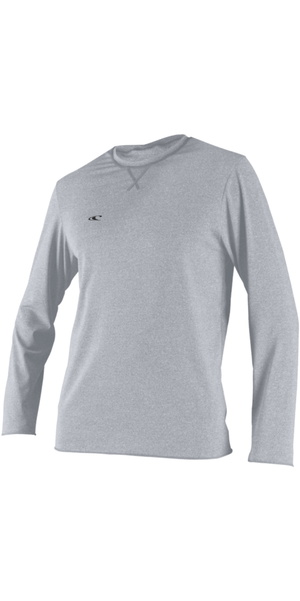 2026 O'Neill Mens Trvlr Hybrid Long Sleeve Sun Shirt 4879 - Smoke